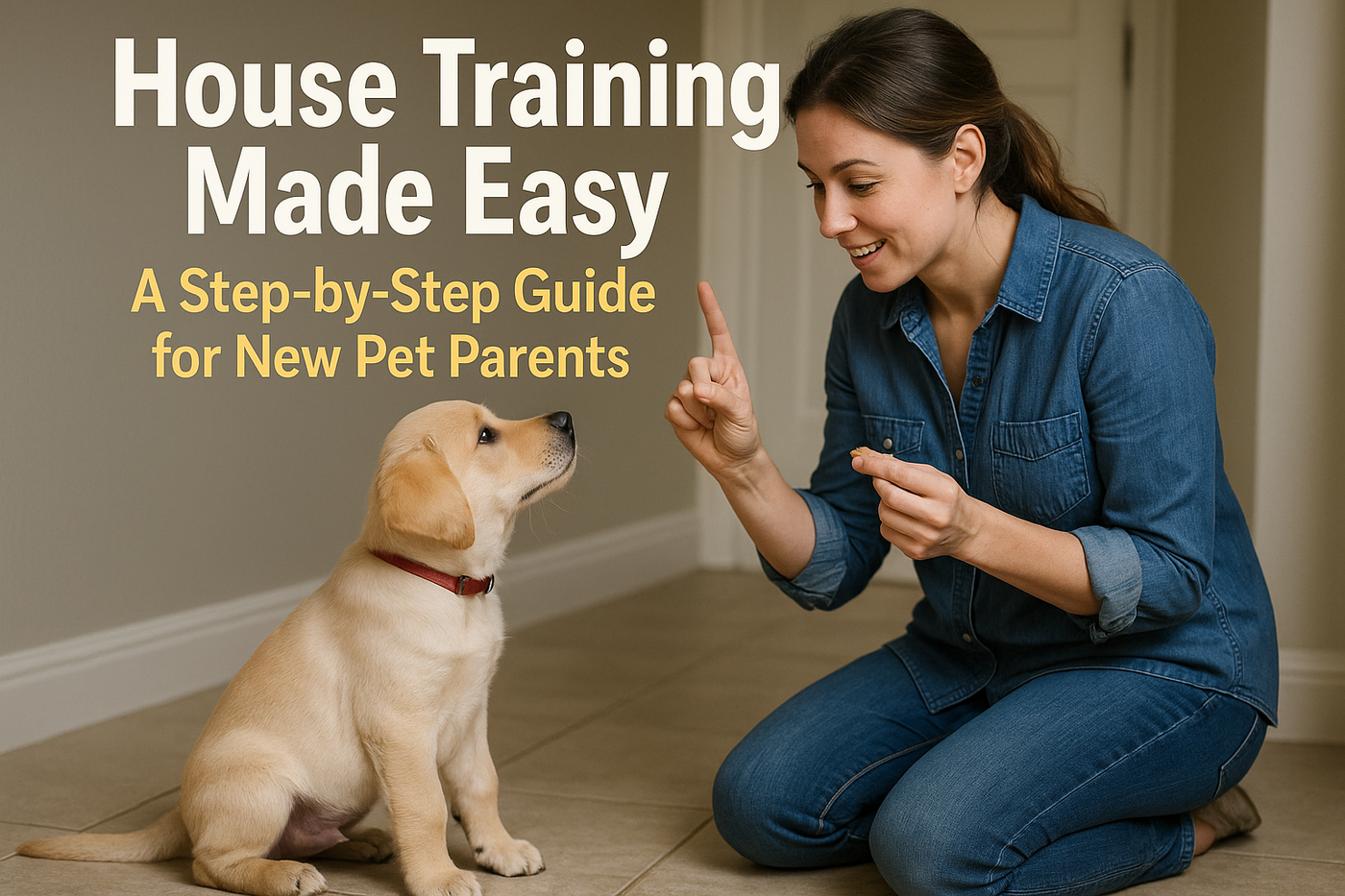 House Training Made Easy: A Step-by-Step Guide for New Pet Parents