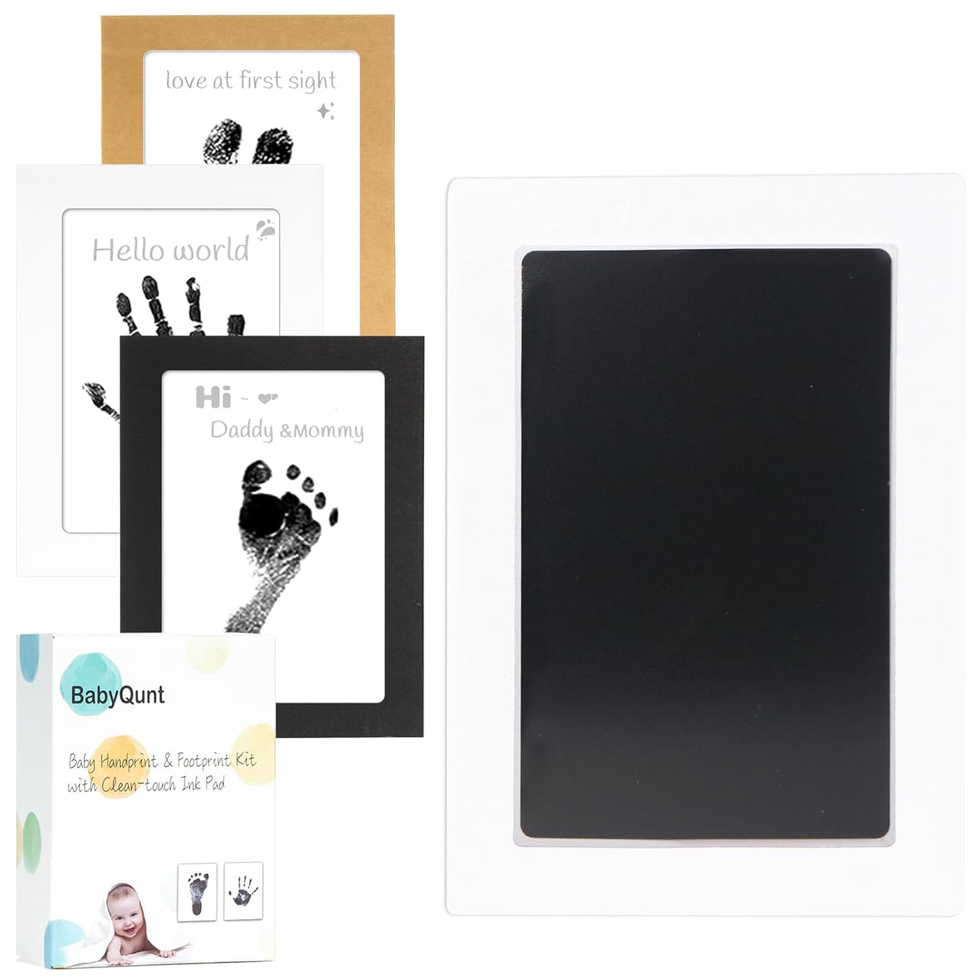 Inkless Baby Handprint & Footprint Kit - 4 Pack Clean Touch
