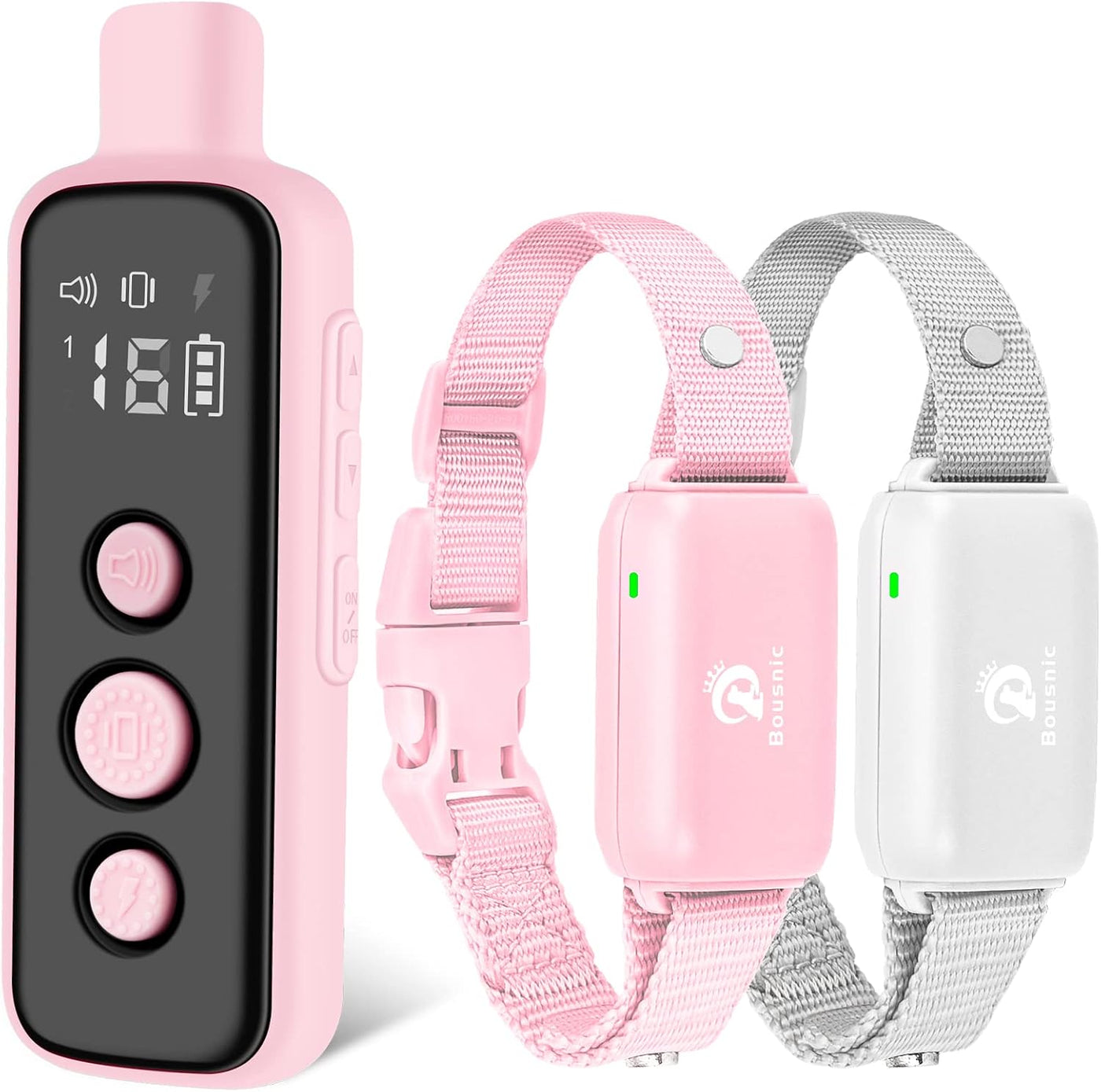 Waterproof Dog Training Collar for 2 Dogs with Remote Control