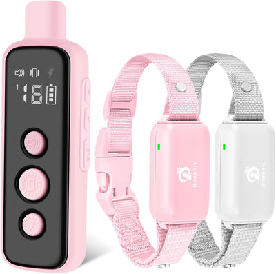 Waterproof Dog Training Collar for 2 Dogs with Remote Control