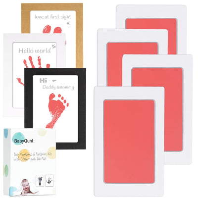 Inkless Baby Handprint & Footprint Kit - 4 Pack Clean Touch