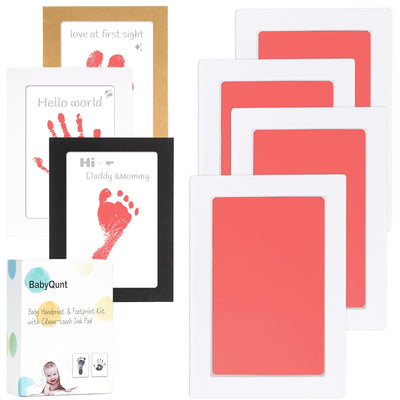 Inkless Baby Handprint & Footprint Kit - 4 Pack Clean Touch