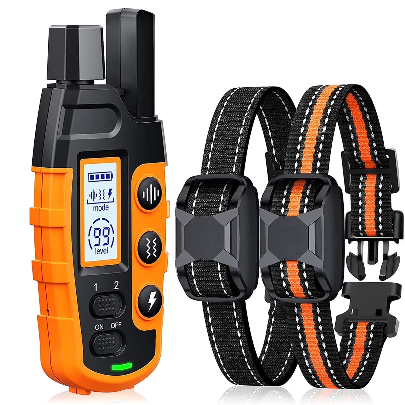 Dual Dog Training Collar with Remote - 3300ft Range