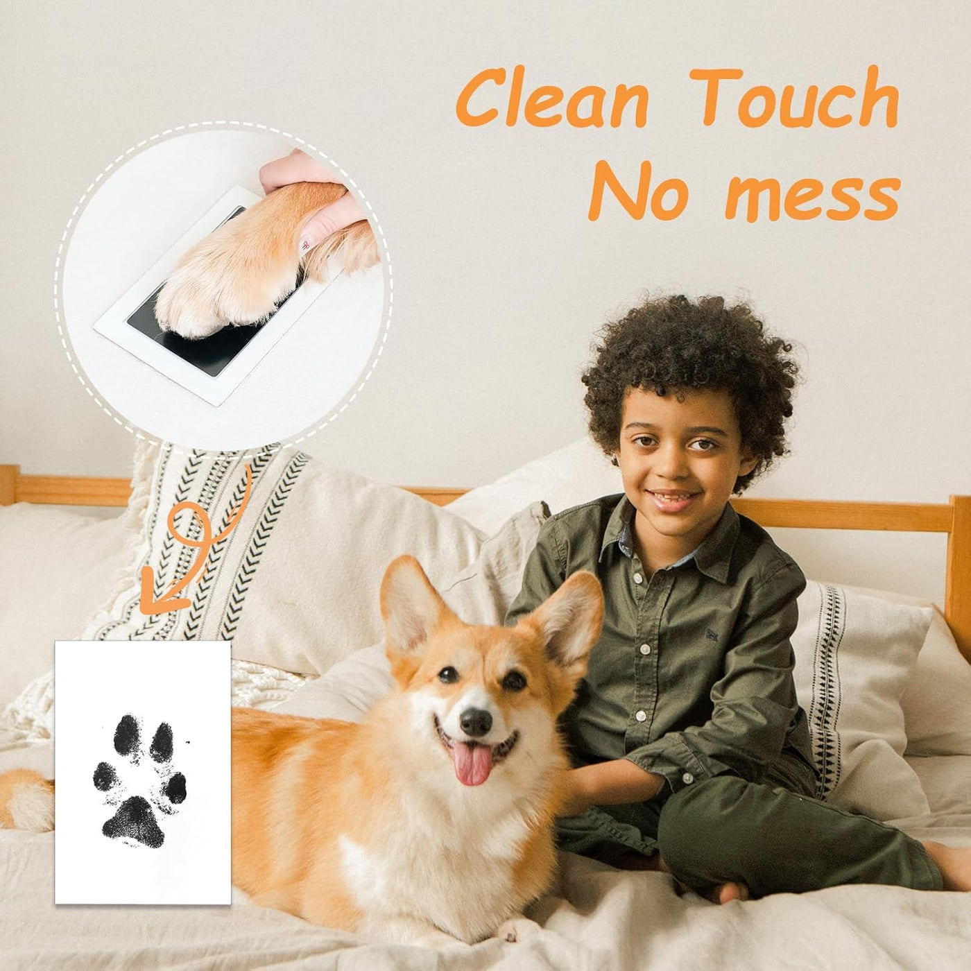 Inkless Baby Handprint & Footprint Kit – Newborn Keepsake