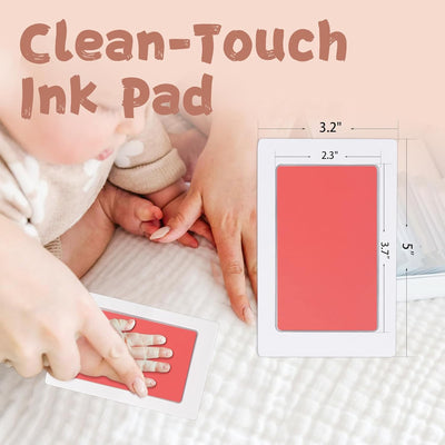Inkless Baby Handprint & Footprint Kit - 4 Pack Clean Touch