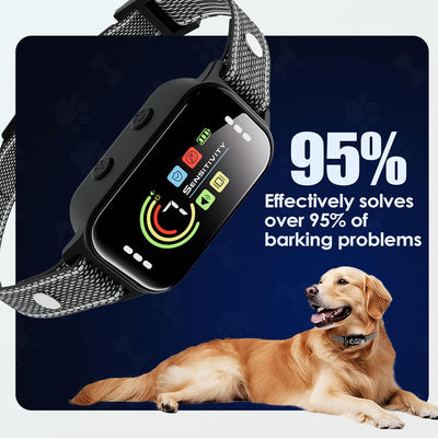 Dog Bark Collar 2-Pack - Automatic Training for All Breeds