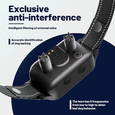 Dog Bark Collar 2-Pack - Automatic Training for All Breeds