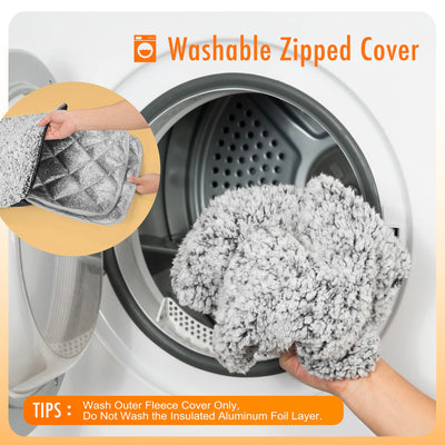 Self-Warming Cat Bed with Removable Washable Cover