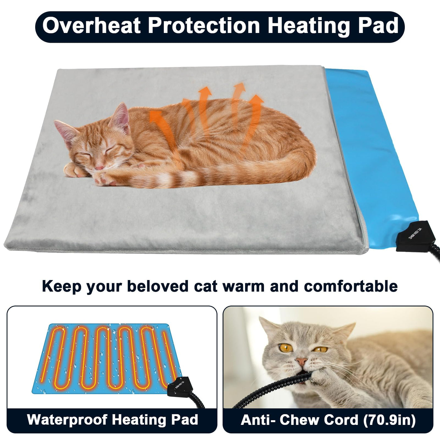 Heated Outdoor Cat House – Insulated, Weatherproof Shelter for Multiple Cats