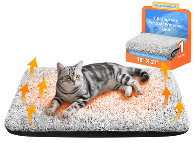 Self-Warming Cat Bed with Removable Washable Cover