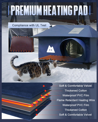 Heated Outdoor Cat Shelter