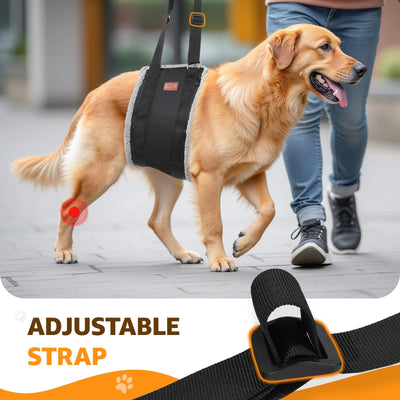 Dog Lift Harness for Hind Legs - Adjustable Support Sling for Large Dogs & Senior Pets