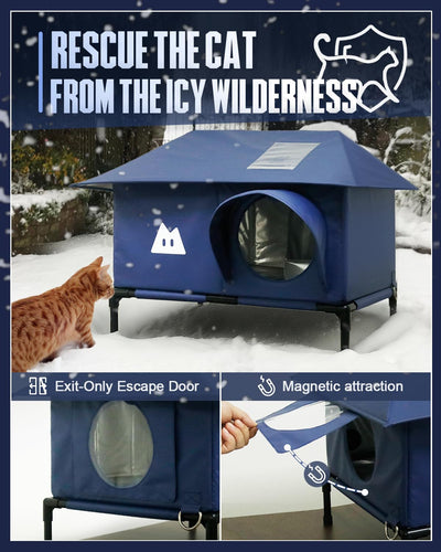 Heated Outdoor Cat Shelter