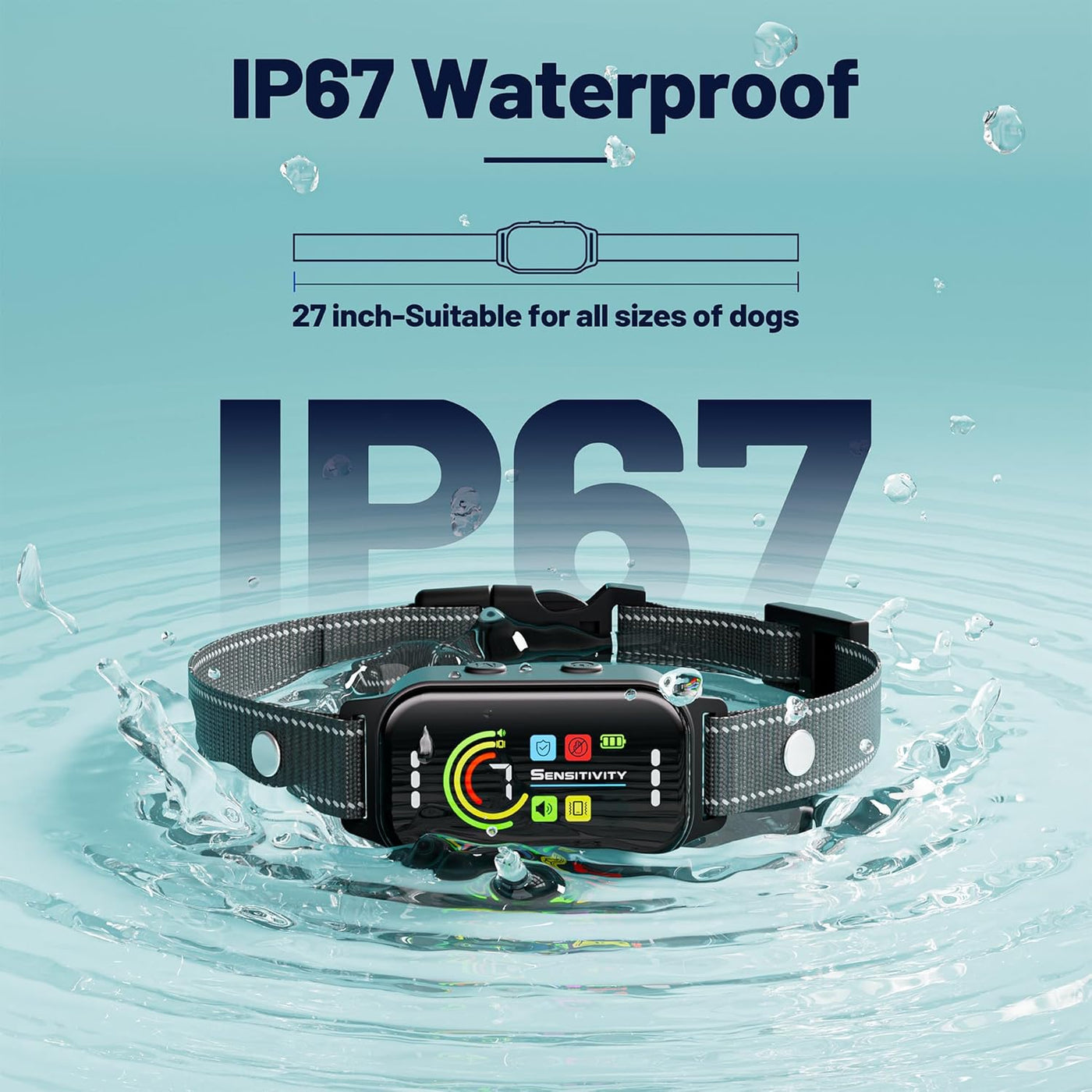 Dog Bark Collar 2-Pack - Automatic Training for All Breeds