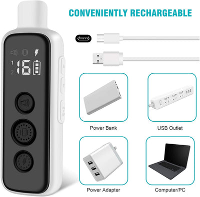 Waterproof Dog Training Collar for 2 Dogs with Remote Control