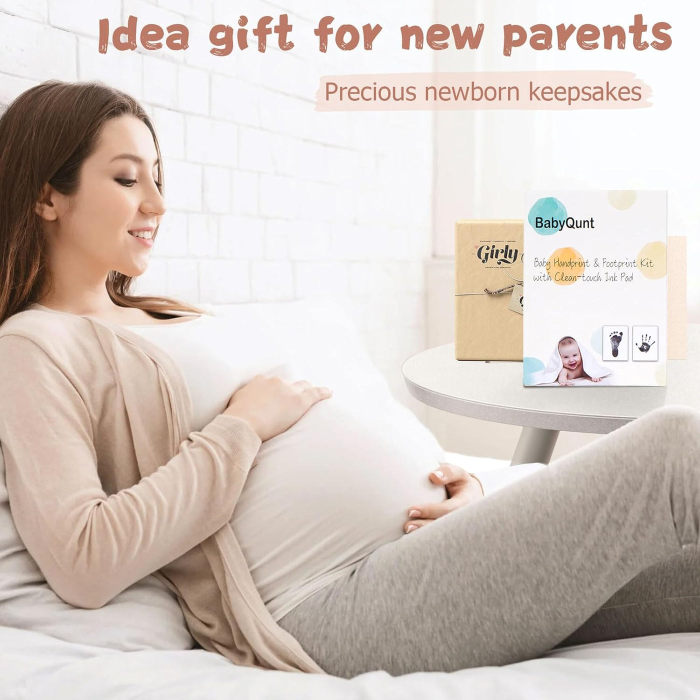 Inkless Baby Handprint & Footprint Kit - 4 Pack Clean Touch