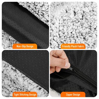 Self-Warming Cat Bed with Removable Washable Cover