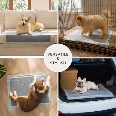 Bedsure Pee Pads for Extra Large Dogs, 28" x 34" Puppy Pee Pads 52 Count, Super Absorbent Dog Training Pads for Large Dogs, Quick Dry Pet Potty Pads with Odor-Control Carbon & Scent-Based Attractant