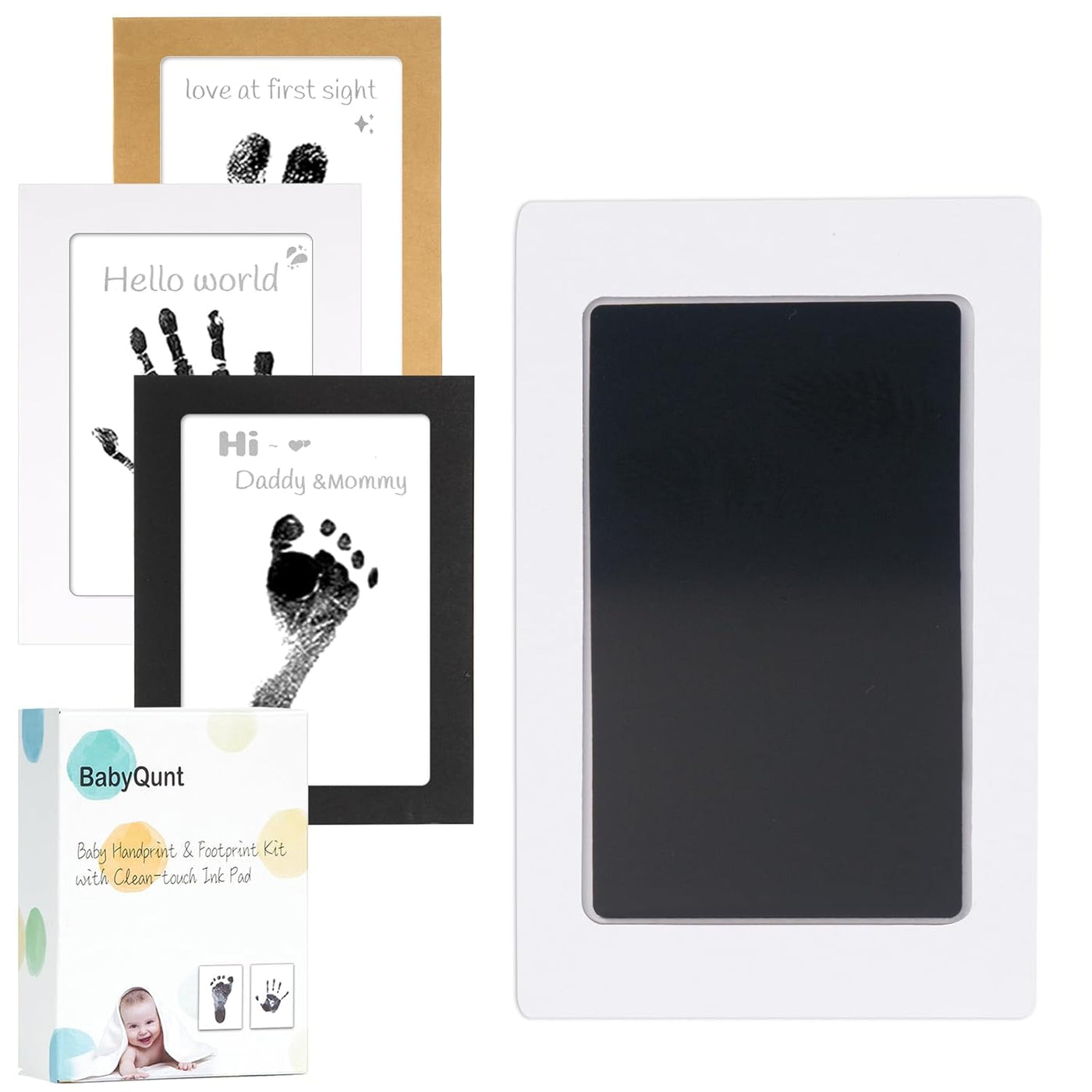 Inkless Baby Handprint & Footprint Kit - 4 Pack Clean Touch